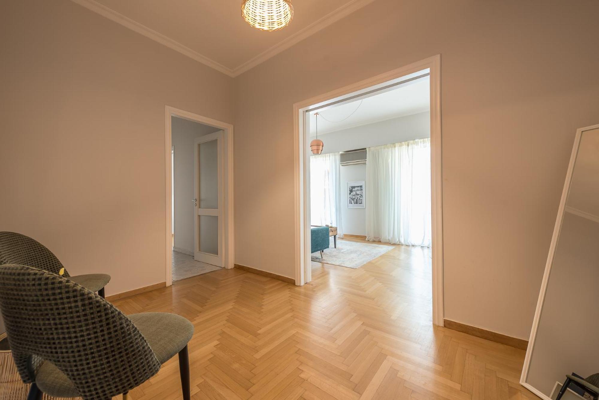 Spacious 2Bds Apt With Acropolis View In Center Atenas Exterior foto