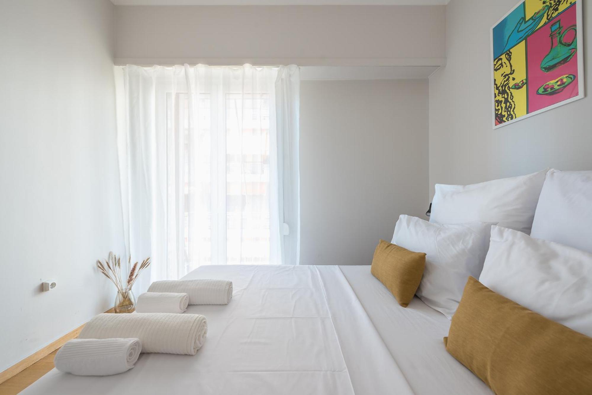 Spacious 2Bds Apt With Acropolis View In Center Atenas Exterior foto