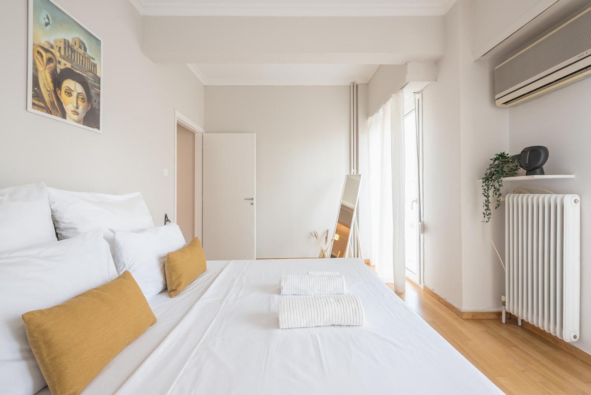 Spacious 2Bds Apt With Acropolis View In Center Atenas Exterior foto