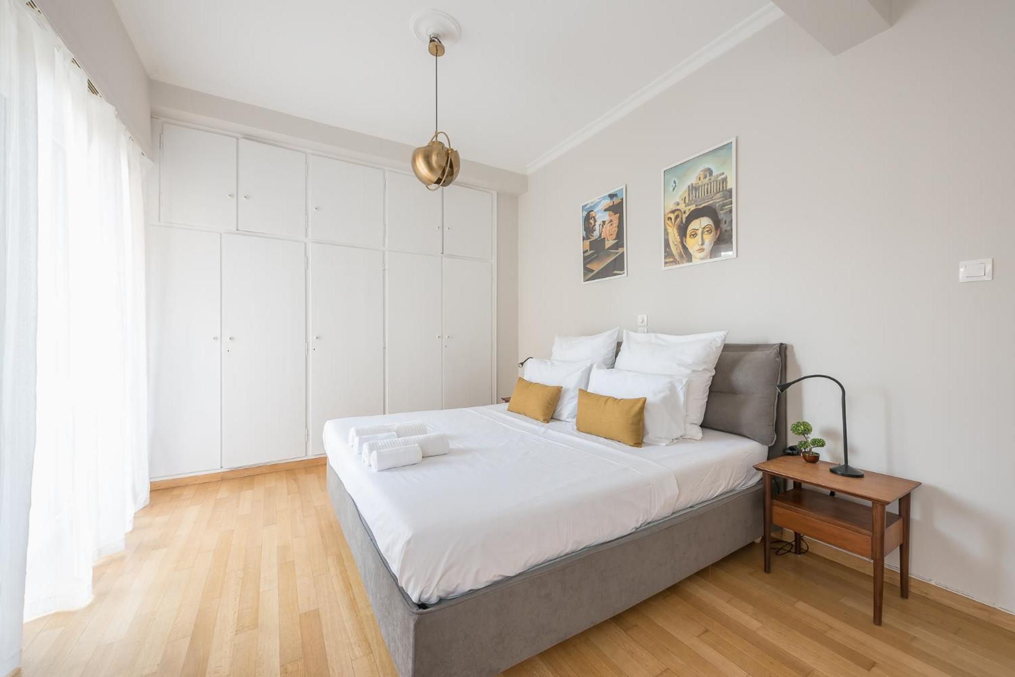 Spacious 2Bds Apt With Acropolis View In Center Atenas Exterior foto